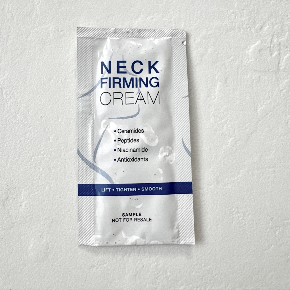 Neck Firming Cream Sachet